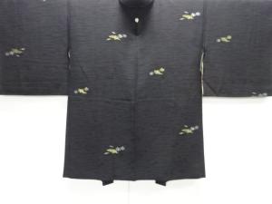 楓模様織り出し一つ紋羽織